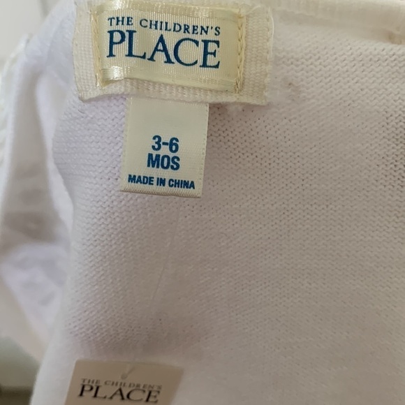 NEW Children’s Place Matching Set Ruffle Dress and Shrug Embroidered Cardigan - Picture 11 of 14